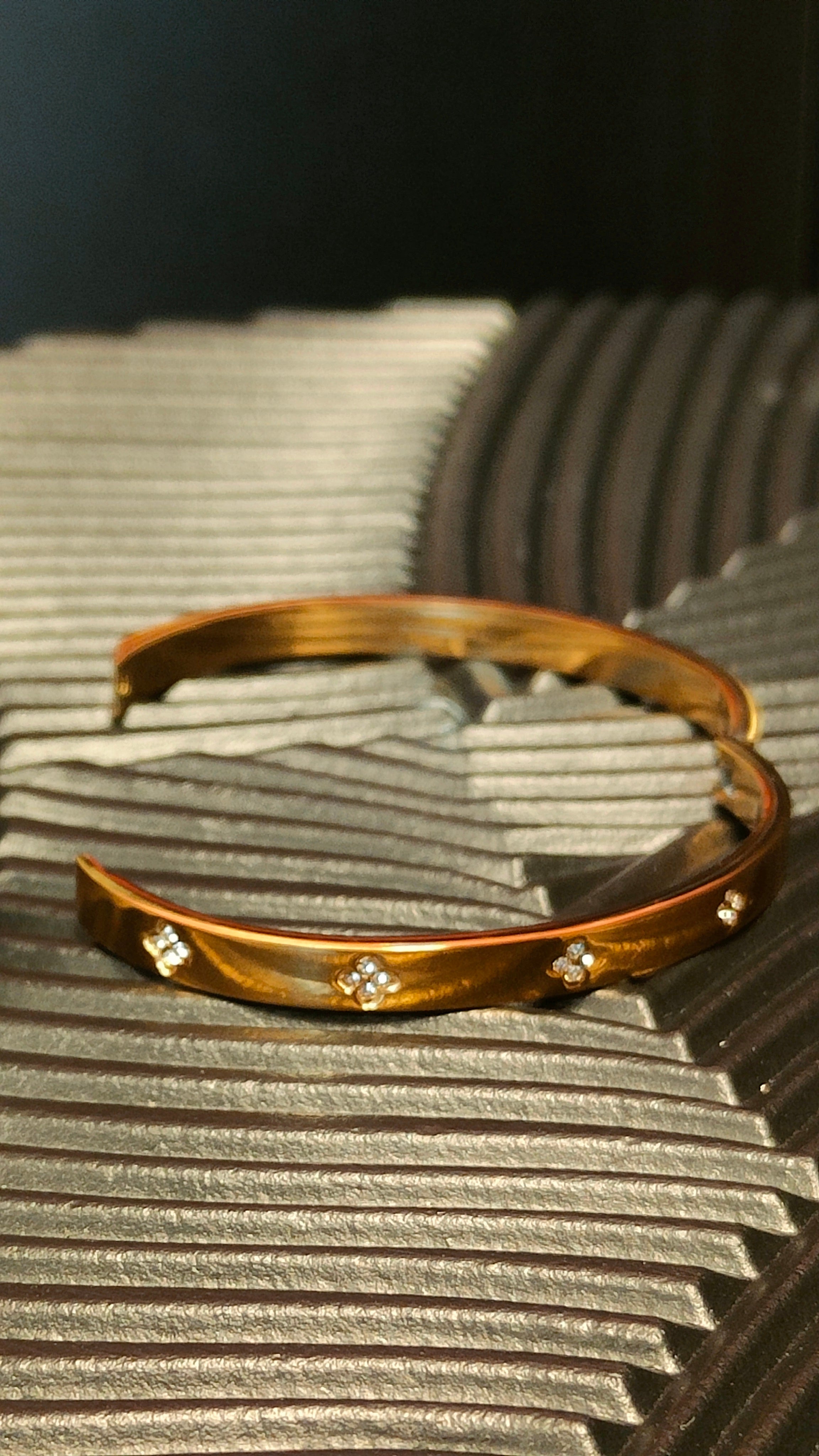 Armband Diamond Flower - Goud kleurig