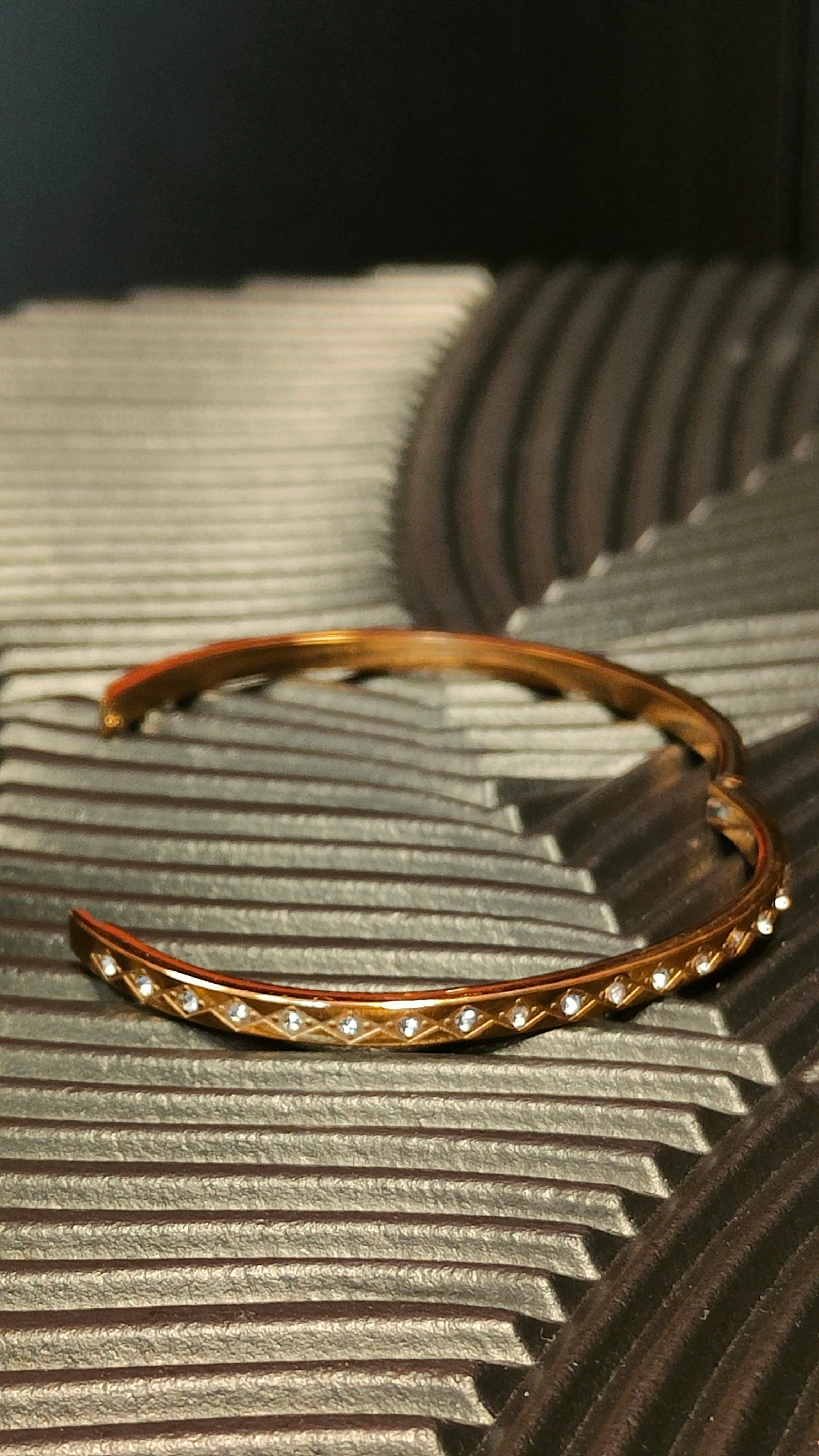 Armband Rhombus Diamond look - Goud kleurig