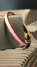 Armband Inlay Pink - Goud kleurig