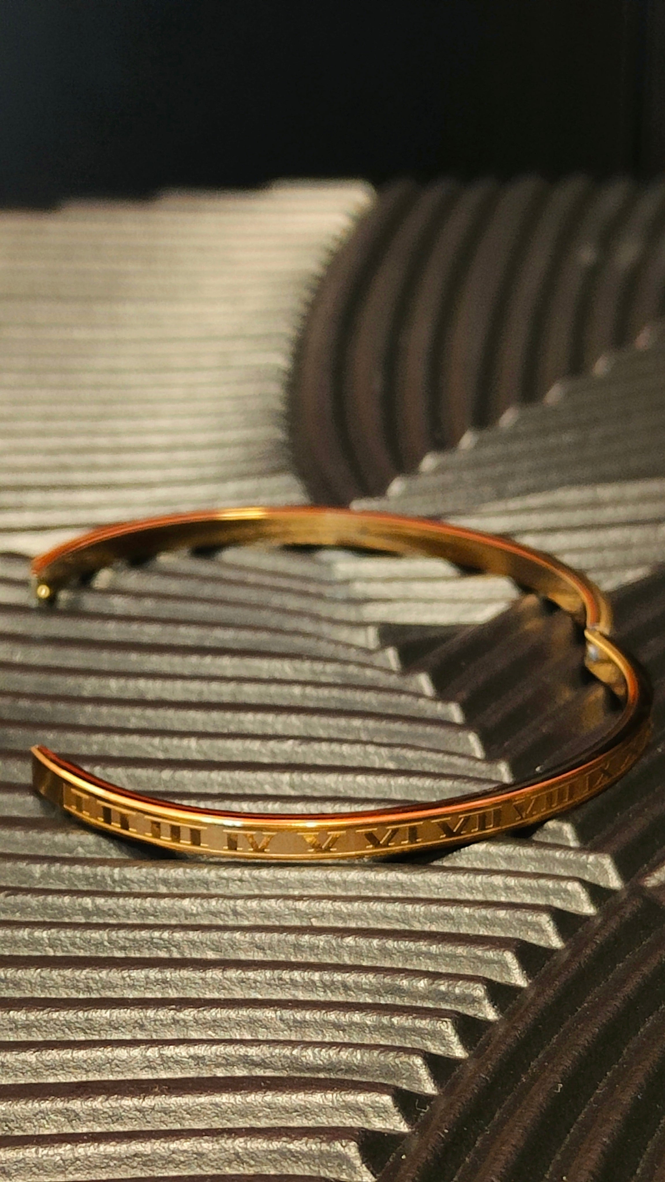 Armband Roman Numbers - Goud kleurig