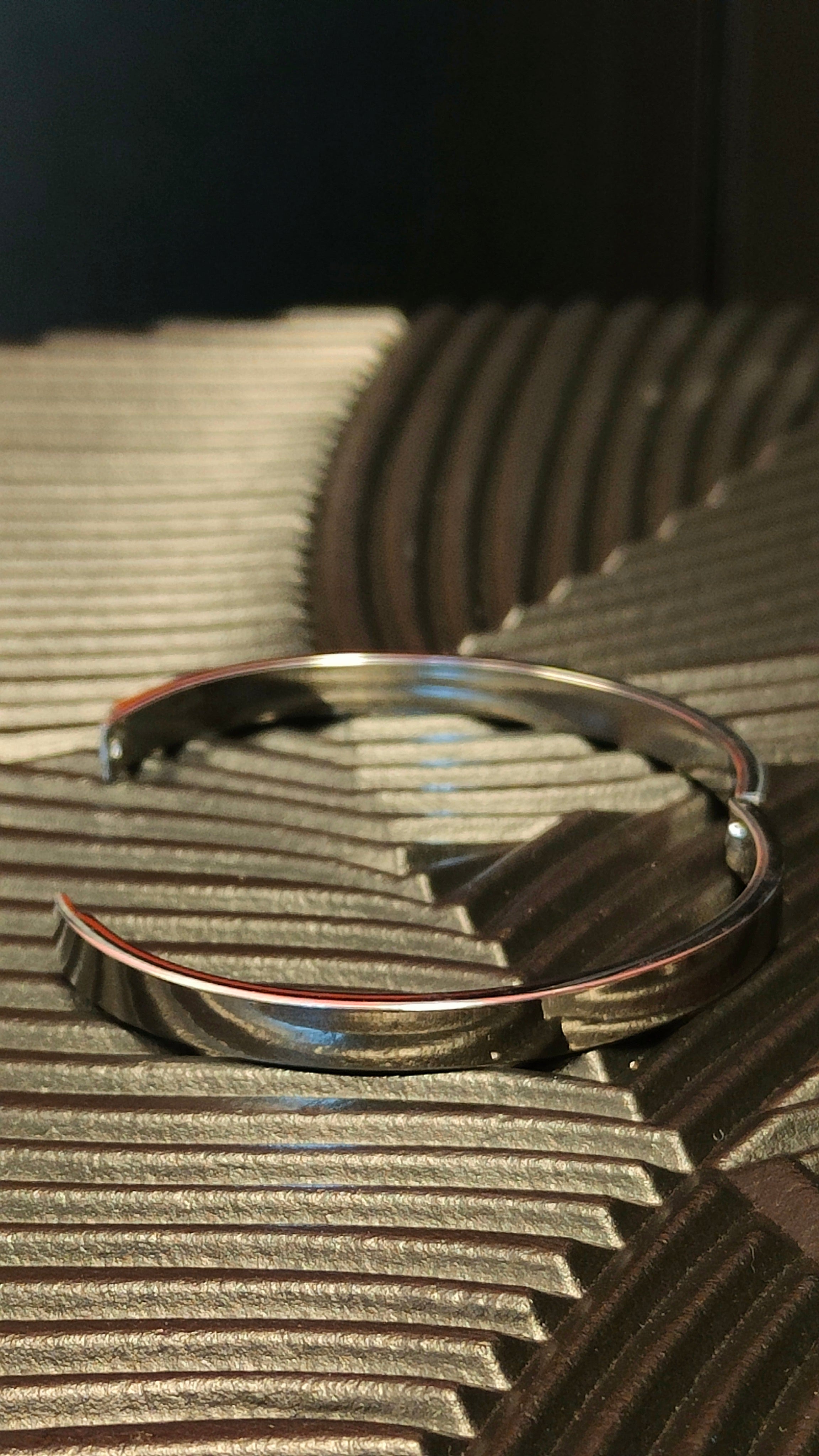 Armband Flat - zilver kleurig