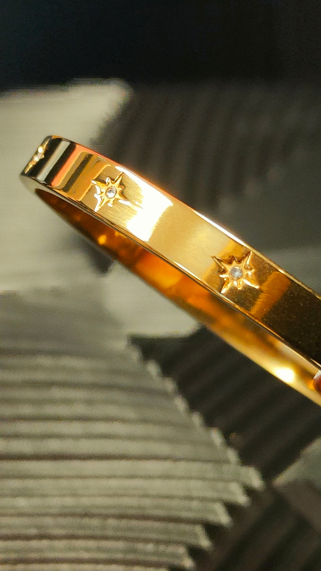 Armband Star Diamond look - Goud kleurig