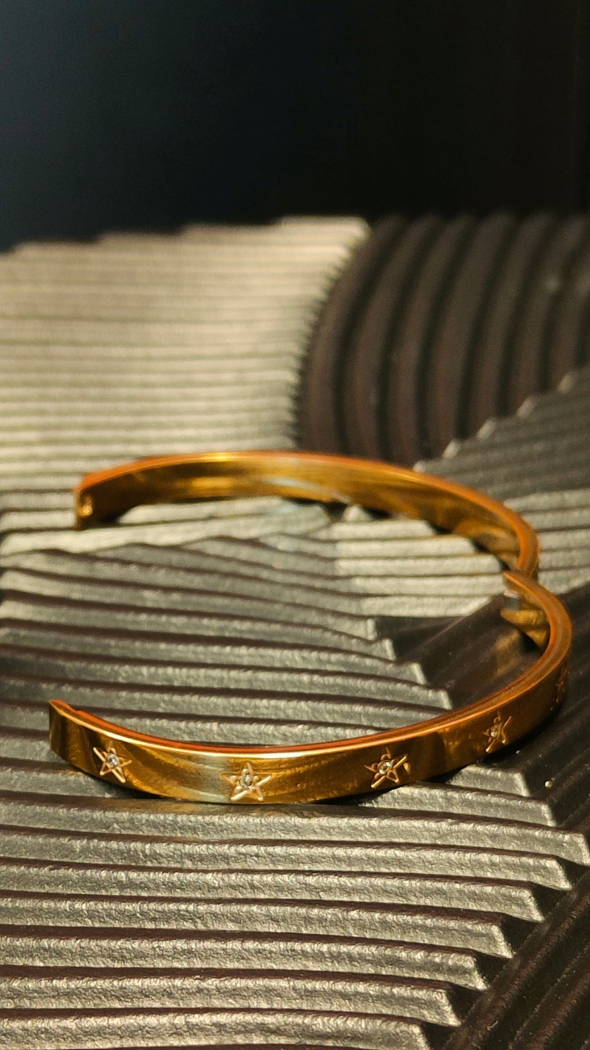 Armband Star 2 Diamond look - Goud kleurig