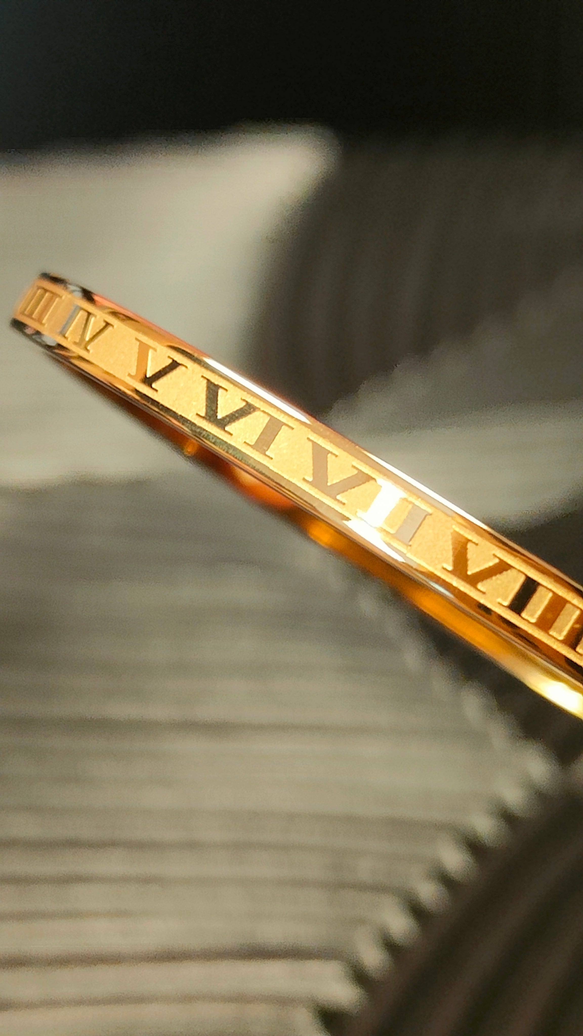 Armband Roman Numbers - Goud kleurig